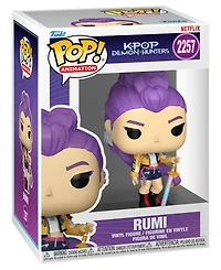 Funko Pop Animation: Kpop Demon Hunters Rumi Toy, Ages 3+