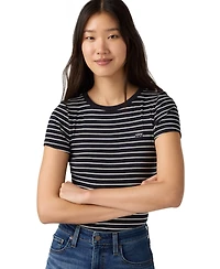 Levi's Women's Hayes Slim-Fit Short-Sleeve Crewneck T-Shirt