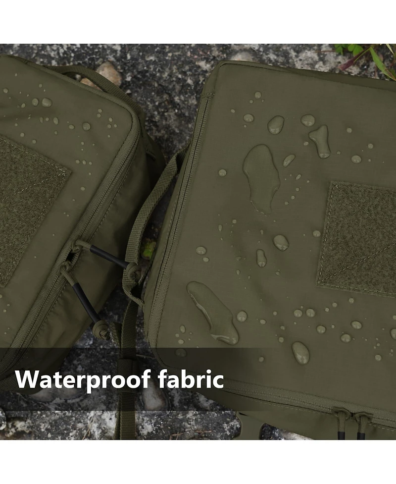 Piscifun 4 Packing Cubes Waterproof Nylon Ykk Zippers Travel Organizer Bags