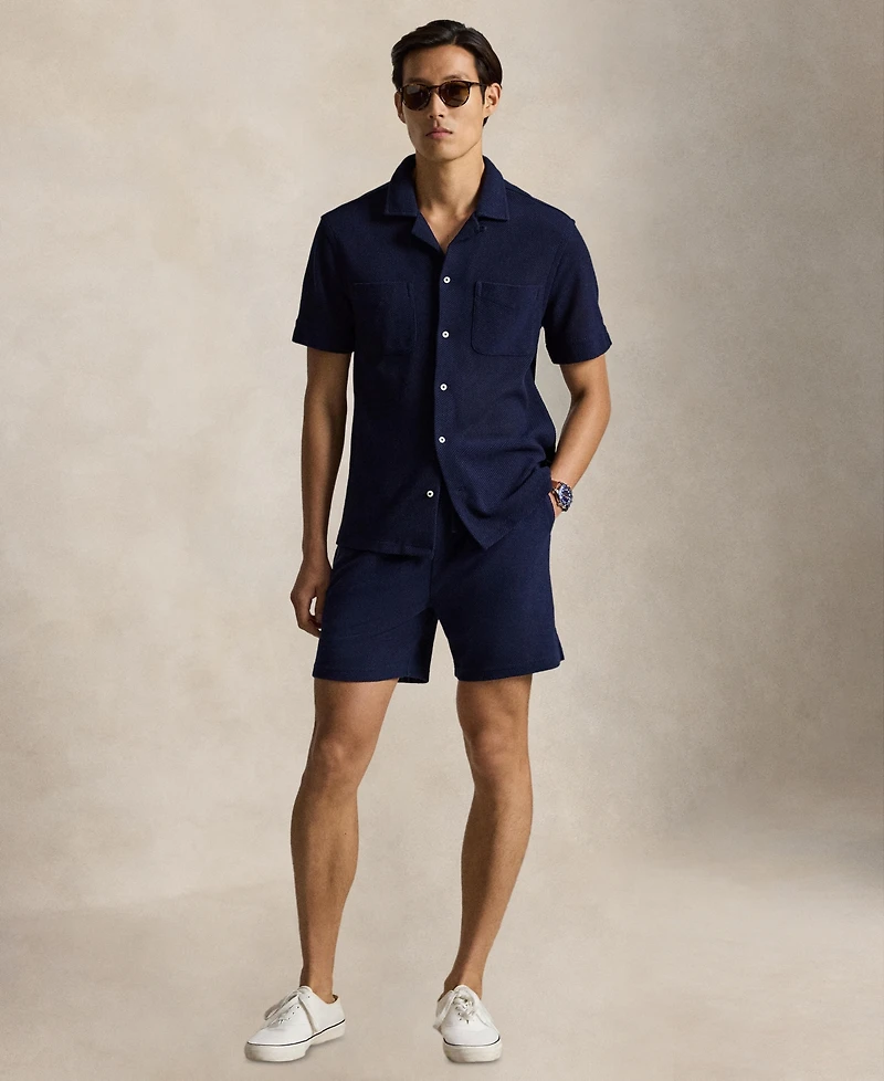 Polo Ralph Lauren Men's Textured Pointelle Shorts, 6" Inseam