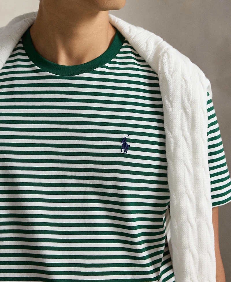 Polo Ralph Lauren Men's Classic-Fit Striped Cotton Jersey T-Shirt