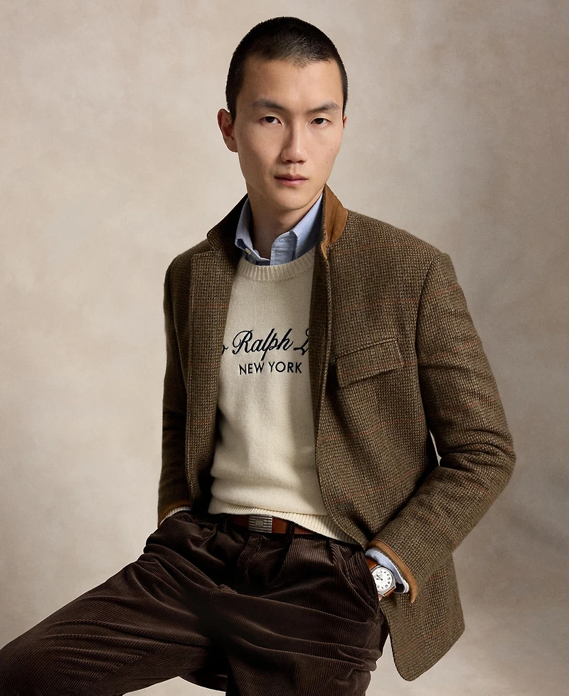 Polo Ralph Lauren Men's Regular-Fit Logo Wool-Cotton Sweater