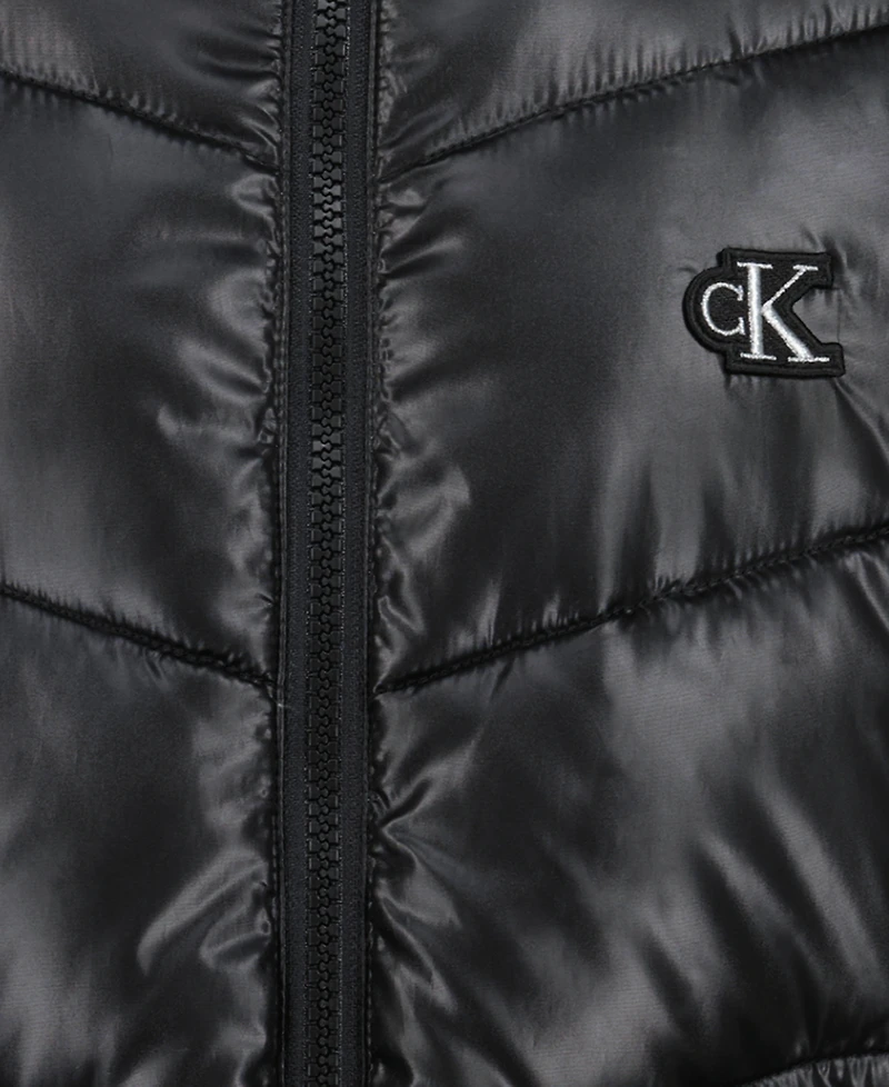 Calvin Klein Girls' 4-6X Hooded Puffer Jacket