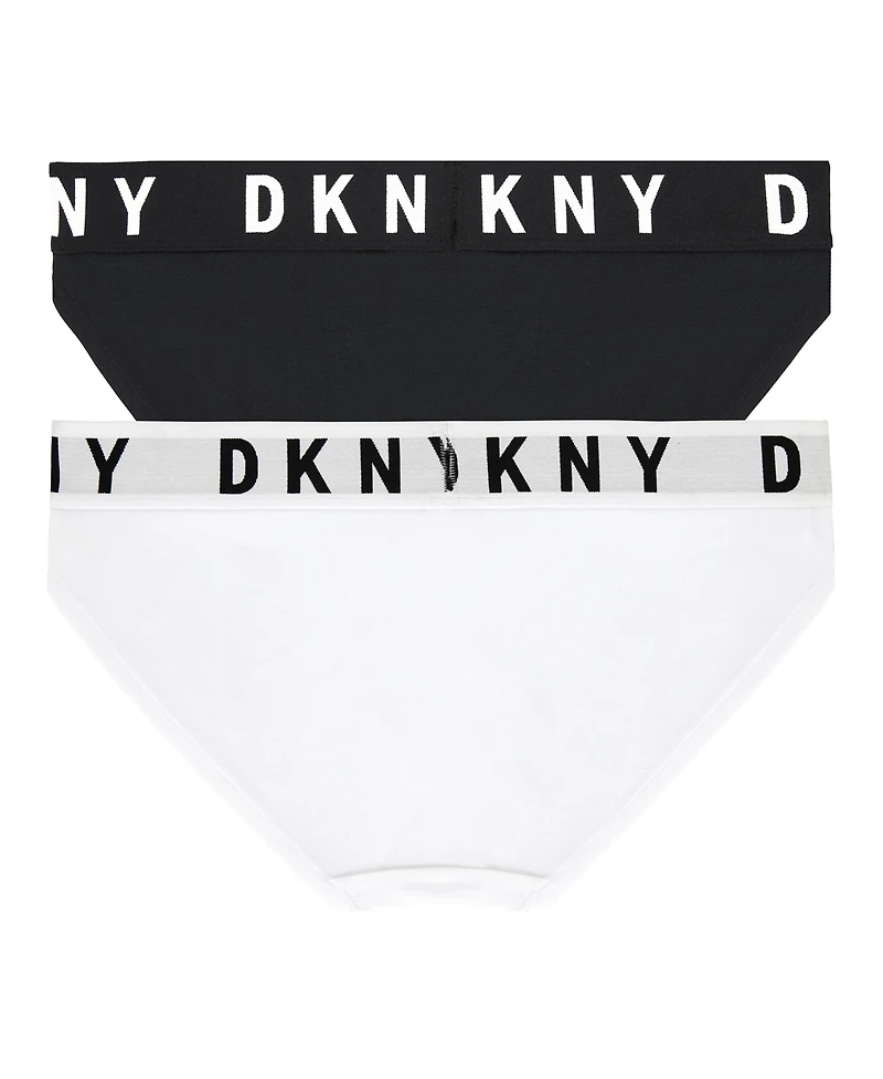 Dkny Women's 2 Pack Cozy Boyfriend Bikini Panty