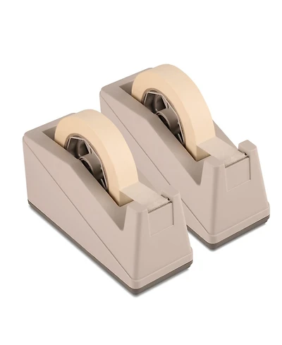 Danrong 2 Pack Desktop Tape Dispenser With 3 Inch Core Office Craft Supplies