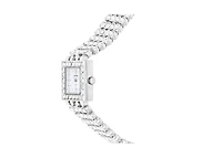 Peugeot Women's Silver Jeweled Watch with Four Strands of Genuine Swarovski Crystals