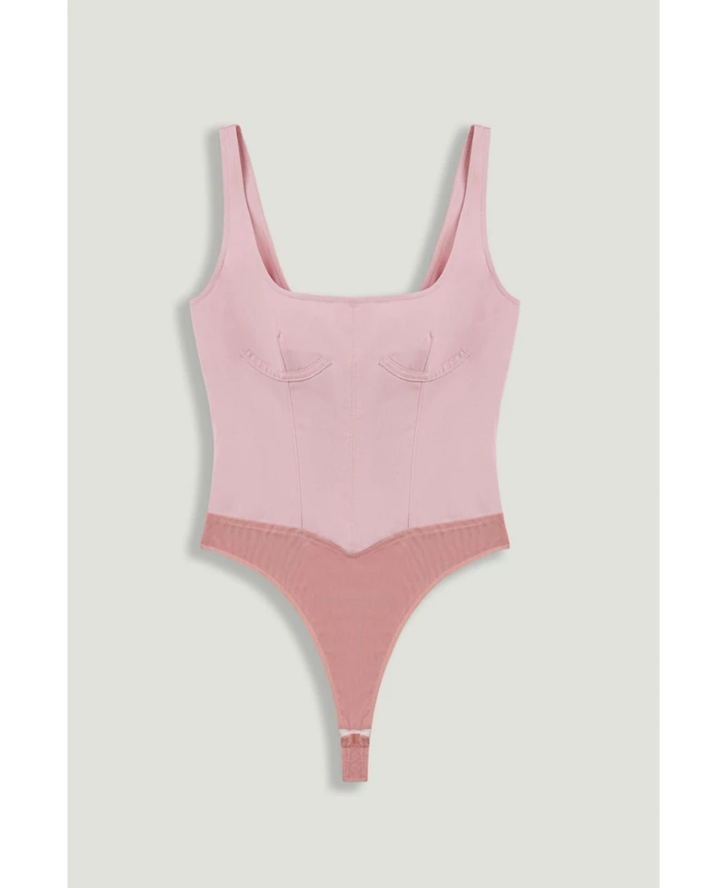 Nocturne Women's Boned Detail Bodysuit
