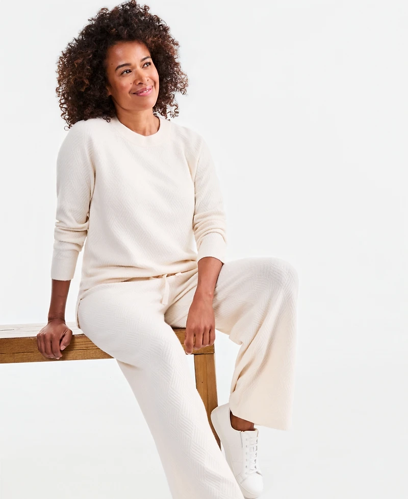 Style & Co Petite Crew-Neck Long-Sleeve Lightweight Cardigan, Macy's Exclusive