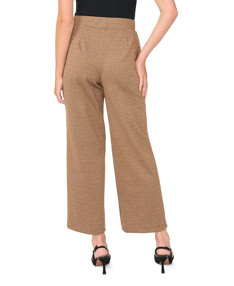 Vince Camuto Women's Pull-On Pintuck Wide-Leg Pants