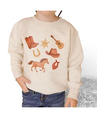 Sweet Wink Baby Boys 12M-24M Western Cowboy Sweatshirt