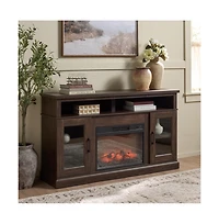 Augusta Home Andy 2 Door Wood Fireplace