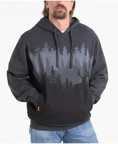 Legendary Whitetails Men's Graphic Printed Hoodie Pullover Long Sleeve Sweatshirt