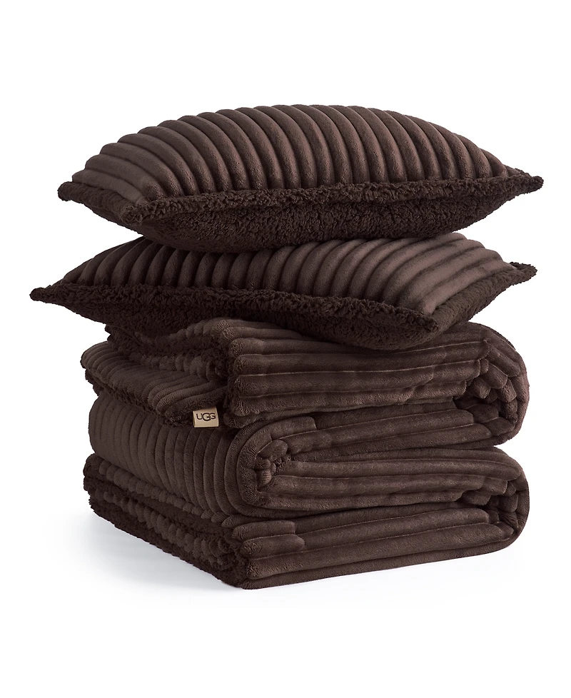 Ugg Avery Ribbed 2-Pc. Comforter Set, Twin/Twin Xl