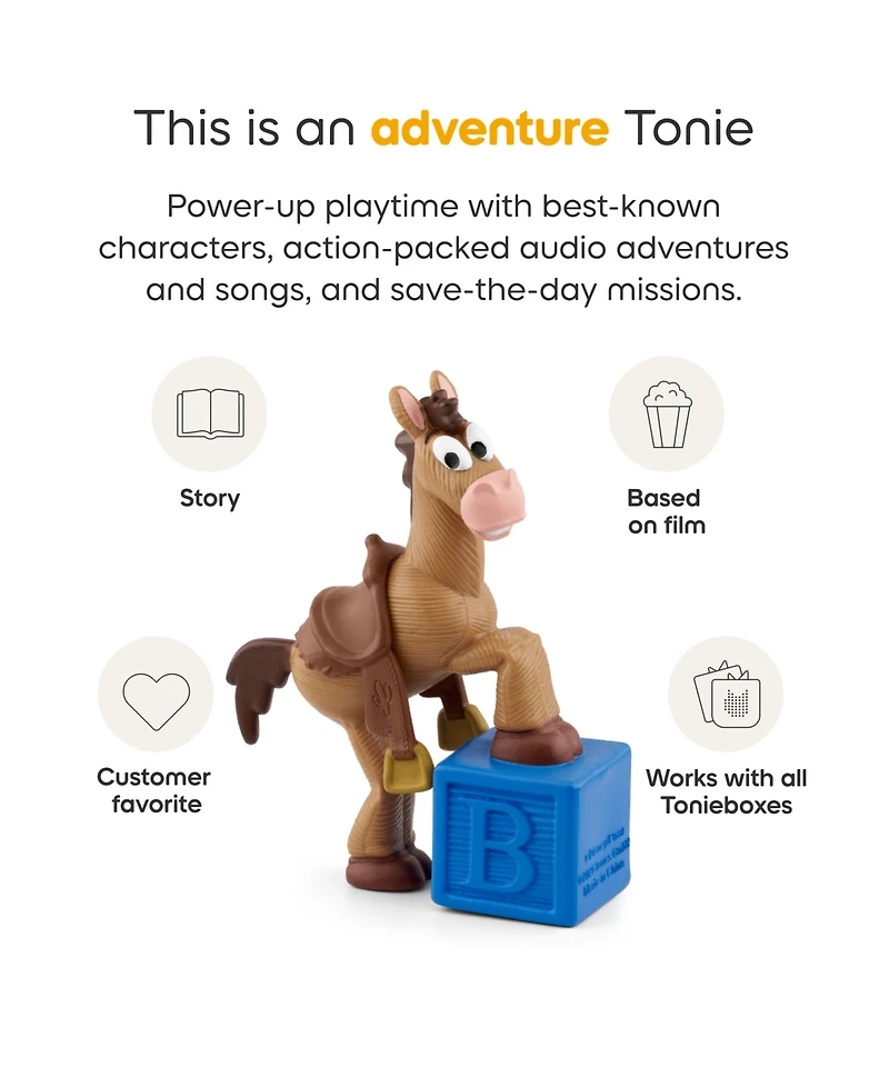 Tonies Disney Pixar Toy Story 5 Bullseye Tonie, Ages 4+