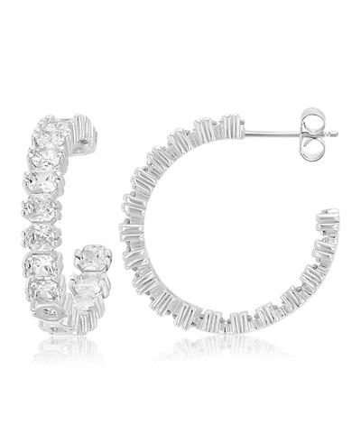 Macy's 14k Gold-Plated Elongated Radiant Earrings
