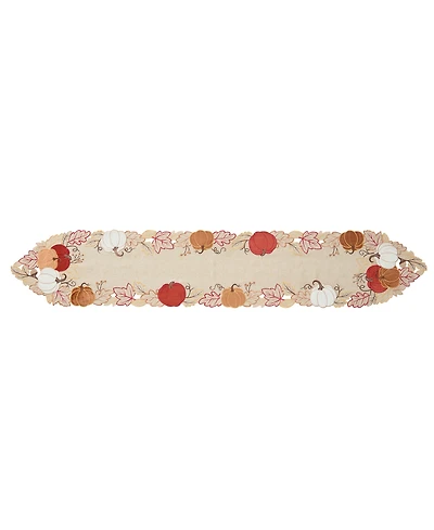 Elrene Pumpkin Picking Table Runner, 14" x 72"