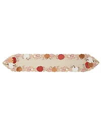 Elrene Pumpkin Picking Table Runner, 14" x 72"