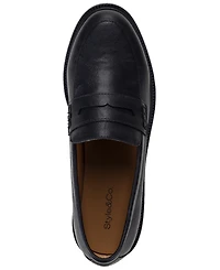 Style & Co Women's Athenaa Round Toe Penny Loafers, Macy's Exclusive