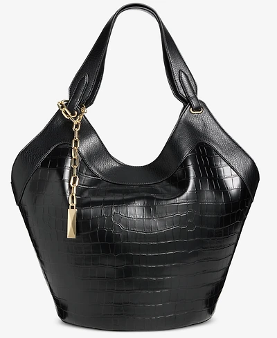 I.n.c. International Concepts Gihsell Croco-Embossed Tote Bag, Macy's Exclusive