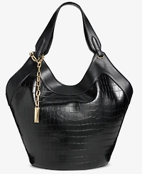 I.n.c. International Concepts Gihsell Croco-Embossed Tote Bag, Macy's Exclusive