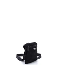 Pre-Owned Prada Small Flat Messenger Bag Tessuto