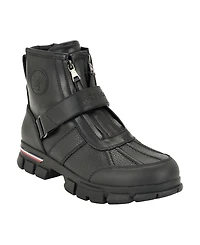 Tommy Hilfiger Men's Wivito Chunky Lug Double-Zip Boots