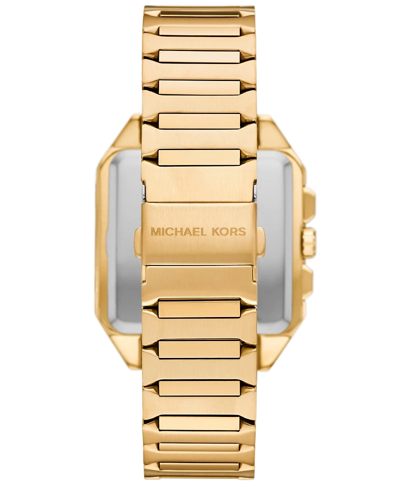 Michael Michael Kors Men's Hayes Chronograph Gold-Tone Stainless Steel Watch 40mm