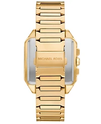 Michael Michael Kors Men's Hayes Chronograph Gold-Tone Stainless Steel Watch 40mm