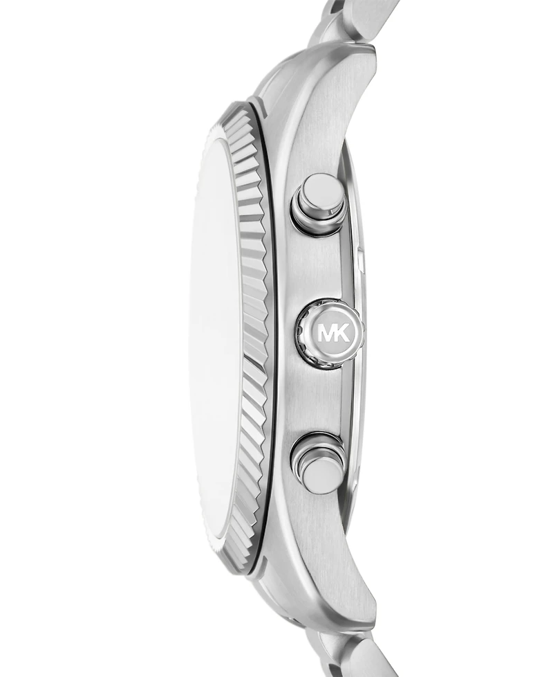 Michael Michael Kors Men's Lexington Chronograph Stainless Steel Watch 44mm