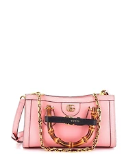 Pre-Owned Gucci Small Diana Nm Convertible Shoulder Bag Leather