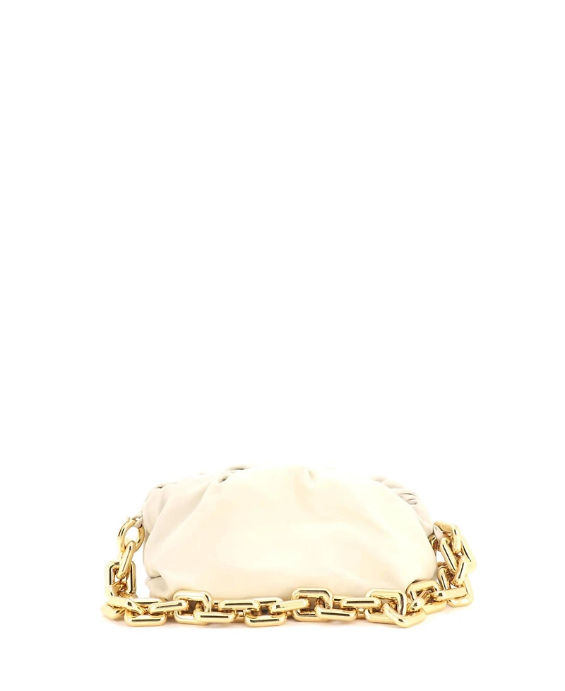 Pre-Owned Bottega Veneta The Chain Pouch Leather