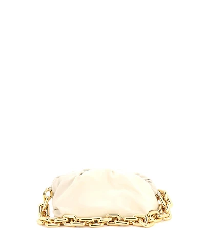 Pre-Owned Bottega Veneta The Chain Pouch Leather