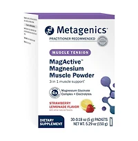 Metagenics MagActive Magnesium Muscle Powder, 30 packets