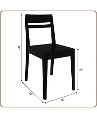 Grain & Grove Crew Dining Chair, 2 Pack