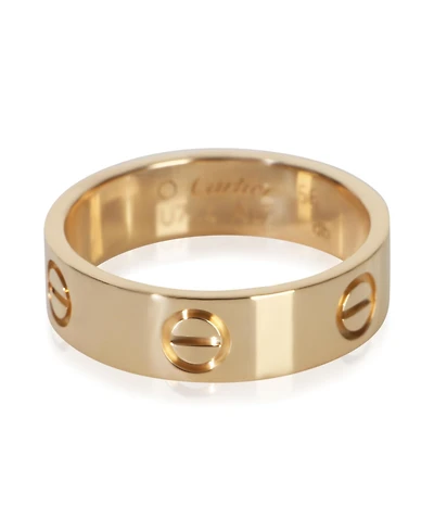 Pre-Owned Cartier Yellow Gold Love Ring