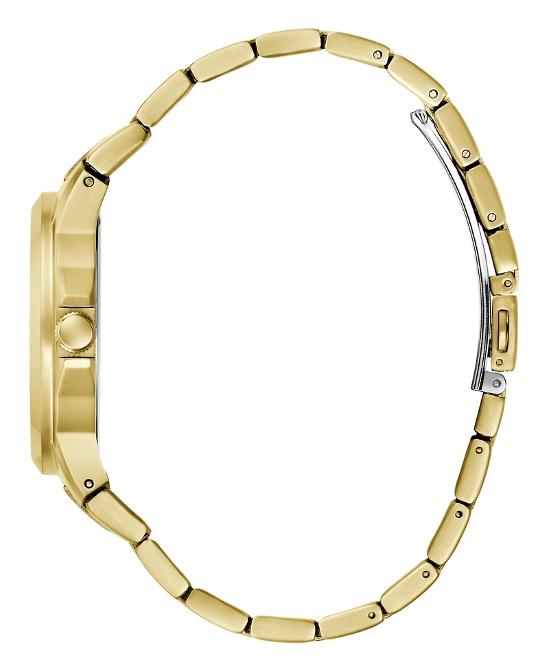 Guess Men's Quartz Gold-Tone Stainless Steel Watch 39 mm