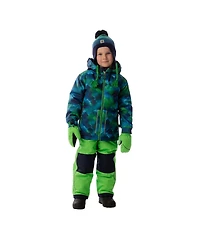 Deux par Little and Big Boy(6-14) Light Weight Two Piece Chill Snowsuit Checkered Print