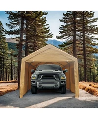 Streamdale Furniture 12x20Feet Heavy Duty Outdoor Portable Garage Ventilated Canopy Carports