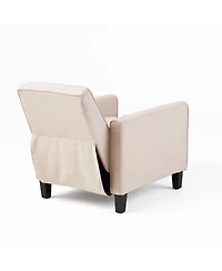 Streamdale Furniture Push Back Recliner with Beech Legs