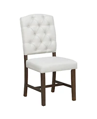 Streamdale Furniture 5-Piece Retro Dining Set: Round Table with 16'' Leaf and 4 Upholstered Chairs