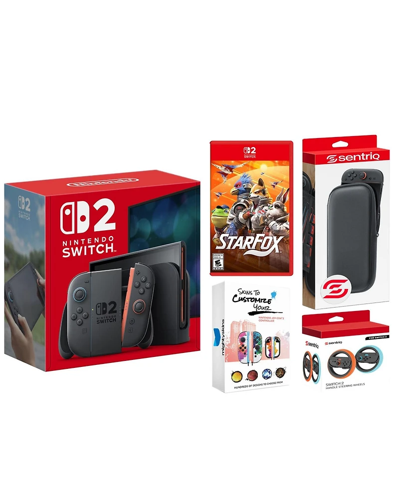 Nintendo Switch 2 256GB Star Fox Bundle Console