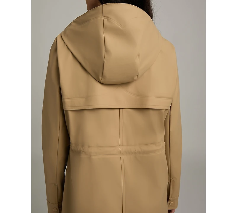 Hunter Women's Long Rubberized Anorak Coat