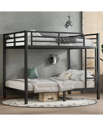 Streamdale Furniture Metal Full Over Full Bunk Bed
