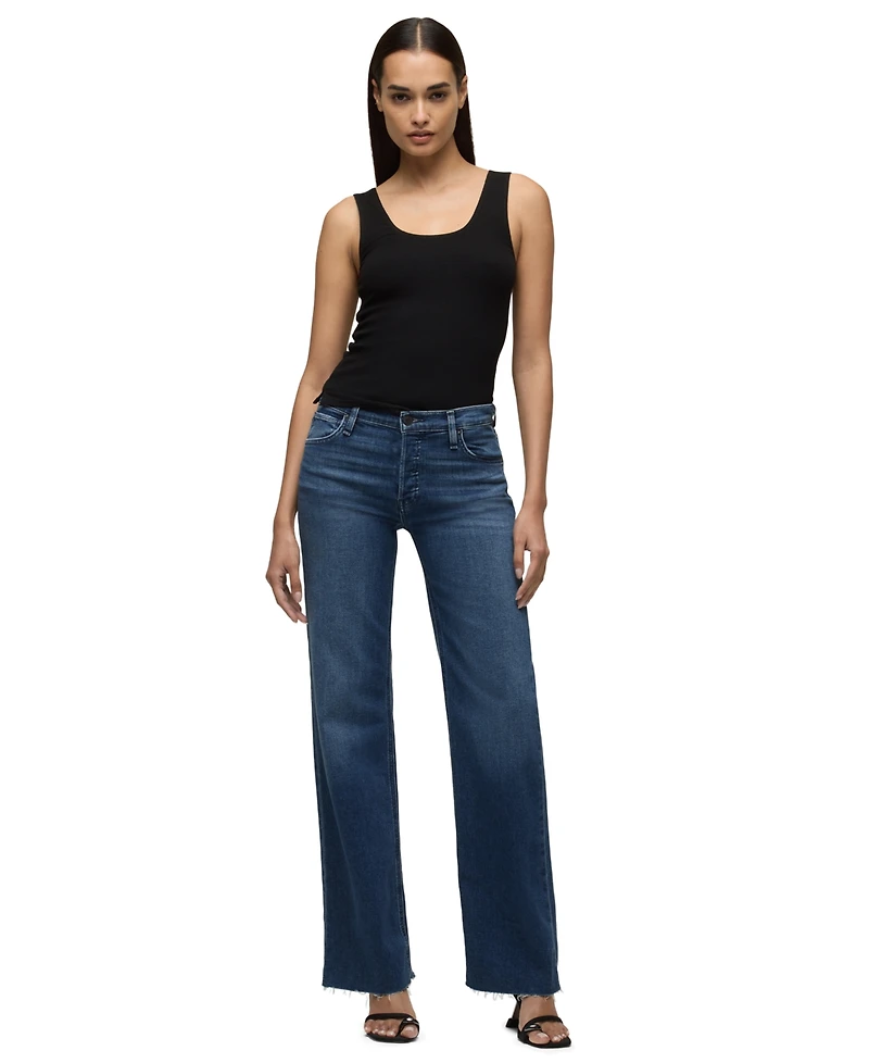 Hudson Jeans Women's High-Rise Wide-Leg