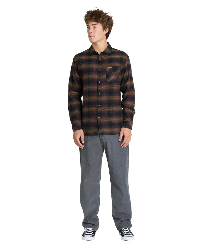 Quiksilver Men's Breakwater Check Flannel Shirt