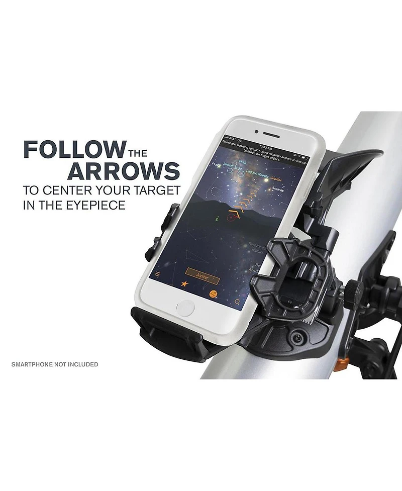 Celestron StarSense Explorer Lt 80AZ Smartphone App-Enabled Refractor Telescope