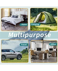 Aofar Oversize Xxl Camping Mattress Folding Bed Carry Bag Heavy Duty Indoor Outdoor