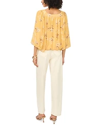 Vince Camuto Women's Square Neck Bubble Blouse