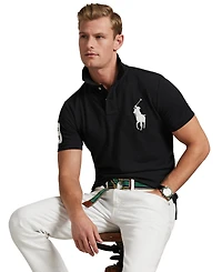 Polo Ralph Lauren Men's Big Pony Custom Slim Fit Mesh