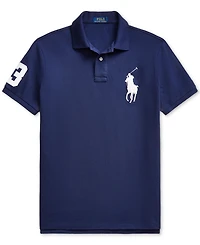 Polo Ralph Lauren Men's Big Pony Custom Slim Fit Mesh